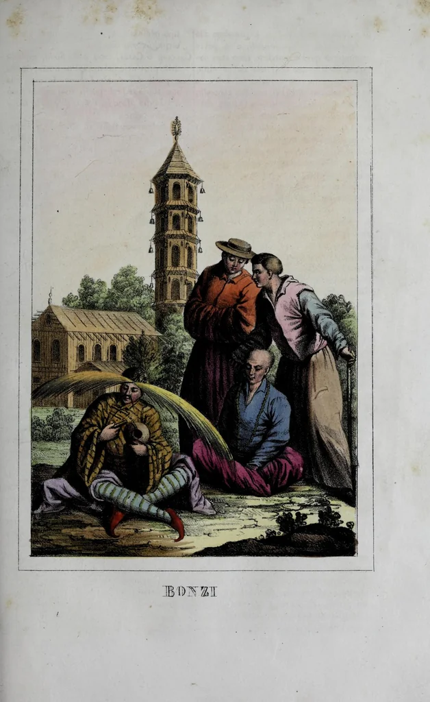 An illustration from Dizionario pittoresco di ogni mitologia d'antichita, d'iconologia e delle favole del medio evo ..., 1840, leaf 91