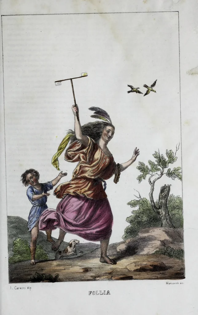 An illustration from Dizionario pittoresco di ogni mitologia d'antichita, d'iconologia e delle favole del medio evo ..., 1840, leaf 923
