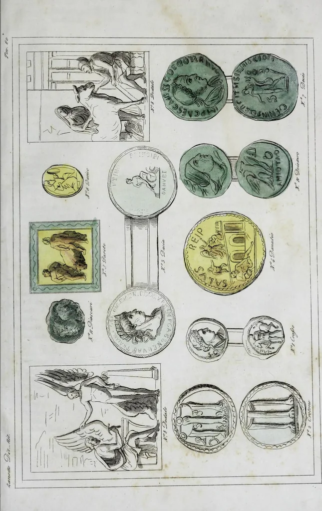 An illustration from Dizionario pittoresco di ogni mitologia d'antichita, d'iconologia e delle favole del medio evo ..., 1840, leaf 967