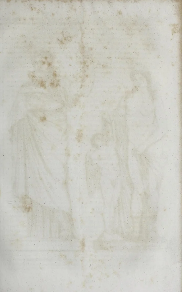 An illustration from Dizionario pittoresco di ogni mitologia d'antichita, d'iconologia e delle favole del medio evo ..., 1840, leaf 209