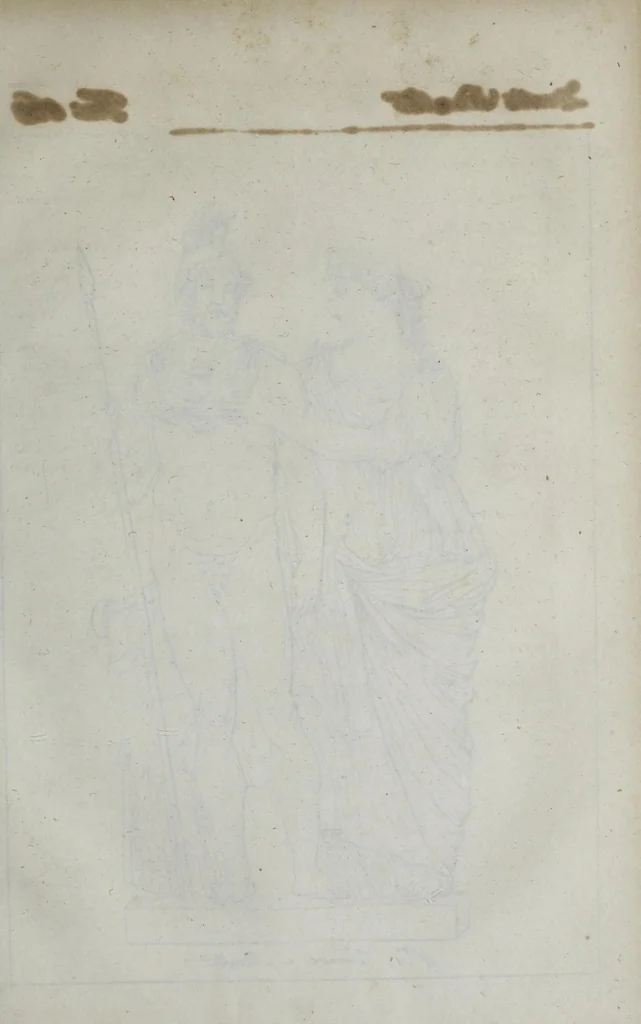 An illustration from Dizionario pittoresco di ogni mitologia d'antichita, d'iconologia e delle favole del medio evo ..., 1840, leaf 335