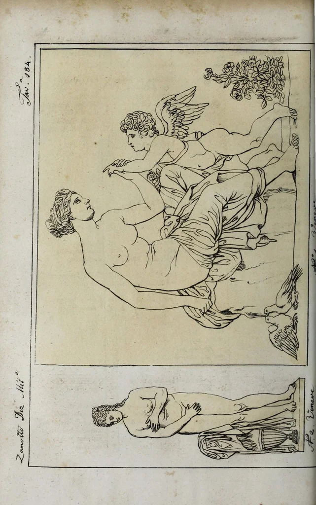 An illustration from Dizionario pittoresco di ogni mitologia d'antichita, d'iconologia e delle favole del medio evo ..., 1840, leaf 338
