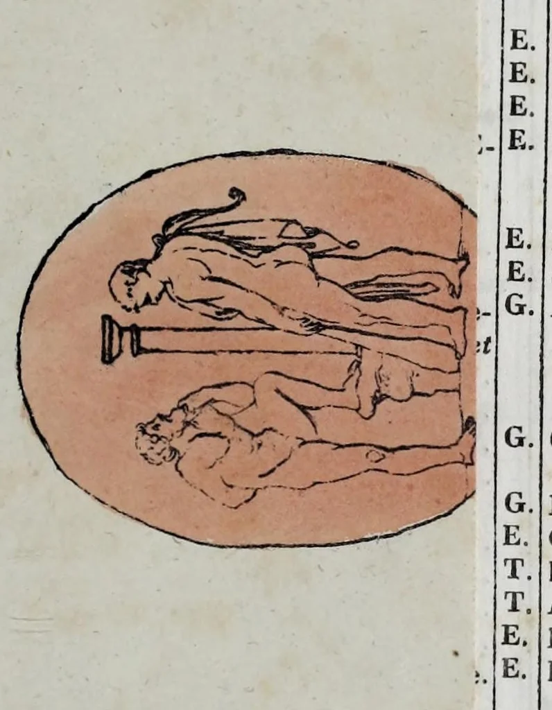 An illustration from Dizionario pittoresco di ogni mitologia d'antichita, d'iconologia e delle favole del medio evo ..., 1840, leaf 375