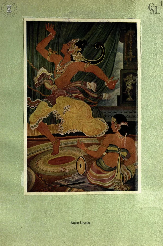 An illustration from Paintings in water colour, 1925, leaf 10