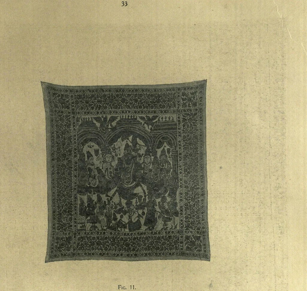 An illustration from Cotton Painting and Printing in the Madras Presidency, 1917, leaf 36