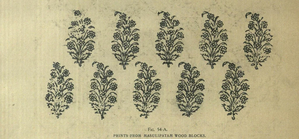 An illustration from Cotton Painting and Printing in the Madras Presidency, 1917, leaf 71