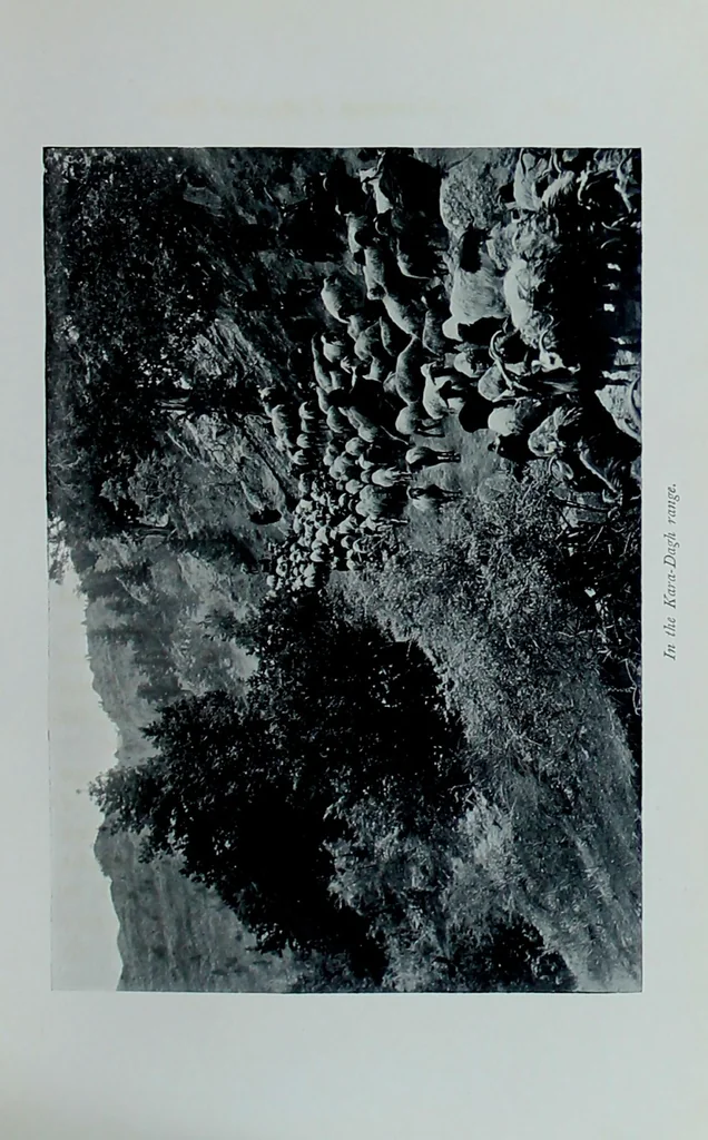 An illustration from By Mountain, Lake, and Plain, 1911, leaf 261