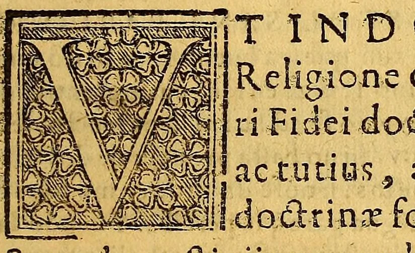 An illustration from Doctrina christiana, y catecismo para instruccion de los indios, y de las de mas personas, que han de ser enseñadas en nuestra sancta fé. : Con vn confessionario, y otras cosas necessarias para los que doctrinan, que se contienen en la pagina siguiente. Compuesto por auctoridad del Concilio Prouincial, que se celebro en la Ciudad de los Reyes, el año de 1583. ; Y por la misma traduzido en las dos lenguas generales, de este reyno, quichua, y aymara., 1584, leaf 15