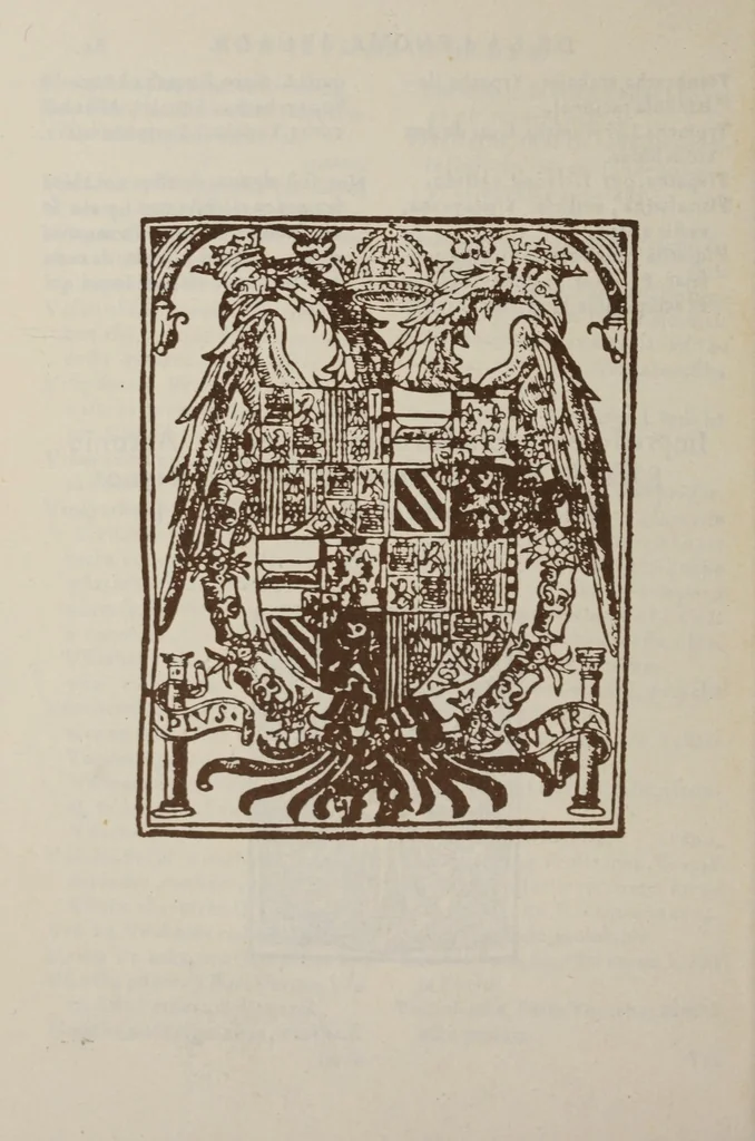 An illustration from Doctrina Christiana, y catecismo para instruccion de los Indios, y de las de mas personas ... : con vn confessionario, y otras cosas necessarias ..., 1584, leaf 186