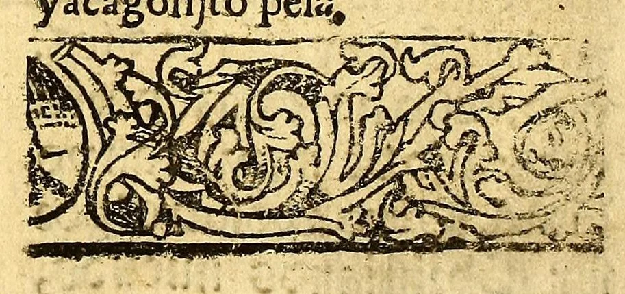An illustration from Doctrina Christiana en lengua Castellana y Çapoteca:, 1567, leaf 181