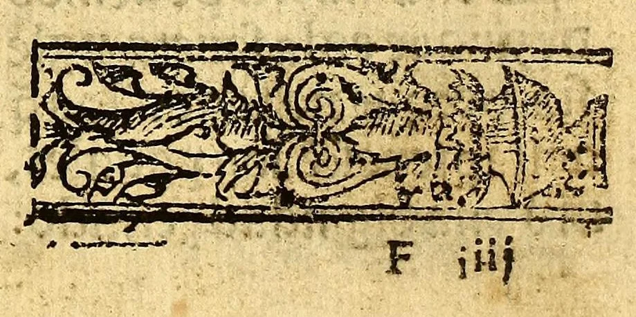 An illustration from Doctrina Christiana en lengua Castellana y Çapoteca:, 1567, leaf 95