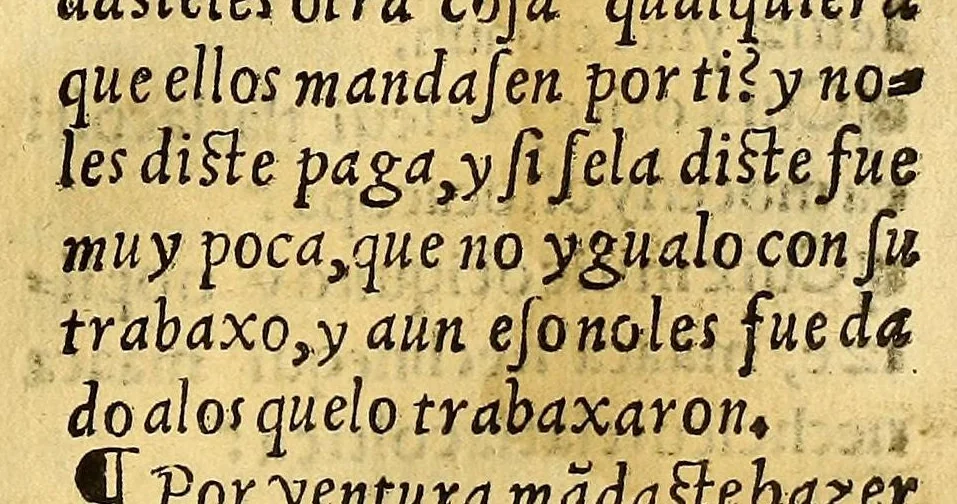 An illustration from Doctrina christiana muy cumplida, : donde se contiene la exposicion de todo lo necessario para doctrinar alos Yndios, y administralles los Sanctos Sacramentos., 1575, leaf 137