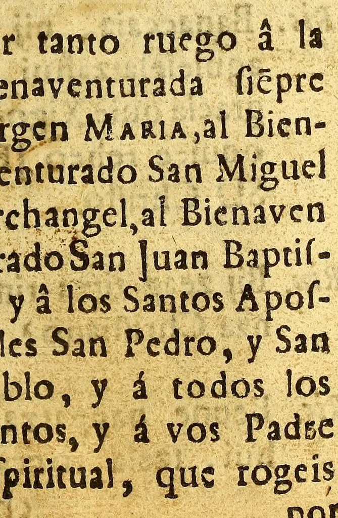 An illustration from [Doctrina christiana, traducida de la lengua castellana, en lengua zapoteca nexitza. Con otras addiciones utiles y necessarias para la educacion catholica y excitacion a la devocion christiana., 1687, leaf 103