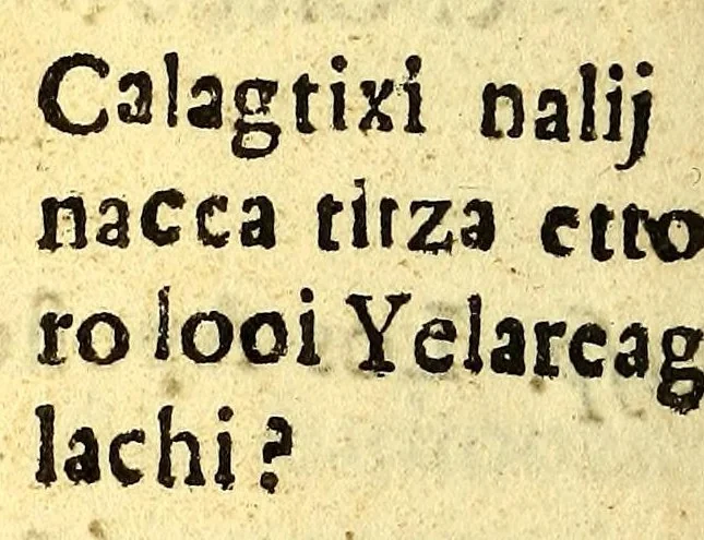 An illustration from [Doctrina christiana, traducida de la lengua castellana, en lengua zapoteca nexitza. Con otras addiciones utiles y necessarias para la educacion catholica y excitacion a la devocion christiana., 1687, leaf 116