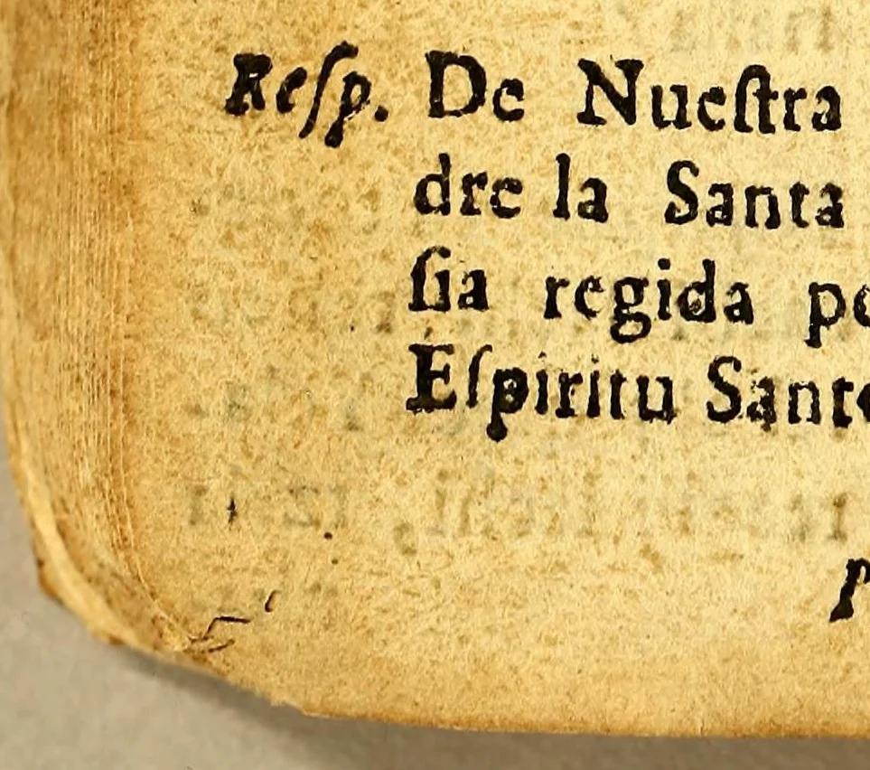 An illustration from [Doctrina christiana, traducida de la lengua castellana, en lengua zapoteca nexitza. Con otras addiciones utiles y necessarias para la educacion catholica y excitacion a la devocion christiana., 1687, leaf 116