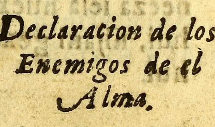 An illustration from [Doctrina christiana, traducida de la lengua castellana, en lengua zapoteca nexitza. Con otras addiciones utiles y necessarias para la educacion catholica y excitacion a la devocion christiana., 1687, leaf 213