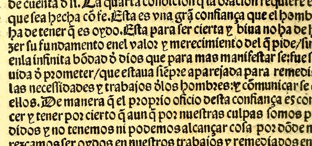 An illustration from Doctrina cristiana: : mas cierta y v[er]dadera p[ar]a ge[n]te sin erudicio[n] y letras: en q[ue] se co[n]tiene el catecismo o informacio[n] p[ar]a indios co[n] todo lo principal y necessario q[ue] el [christ]iano deue saber y obrar, 1546, leaf 114