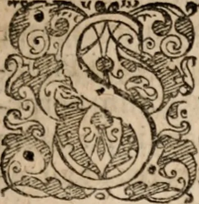 An illustration from Doctrina politica in genuinam methodum, qvae est Aristotelis, redvcta, et ex probatissimis qvibusque philosophis, oratoribus, iurisconsultis historicis &c. breviter comportata, & explicata ab Henningo Arnisaeo, 1606, leaf 14