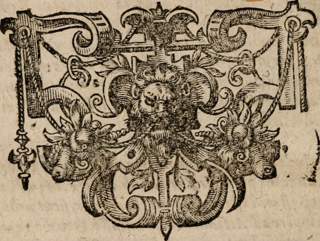 An illustration from Doctrina politica in genuinam methodum, qvae est Aristotelis, redvcta, et ex probatissimis qvibusque philosophis, oratoribus, iurisconsultis historicis &c. breviter comportata, & explicata ab Henningo Arnisaeo, 1606, leaf 457