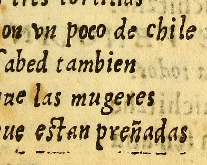 An illustration from Doctrina y enseñança en la lengua maçahua de cosas muy vtiles, y prouechosas para los ministros de doctrina, y para los naturales que hablan la lengua maçahua ..., 1637, leaf 97