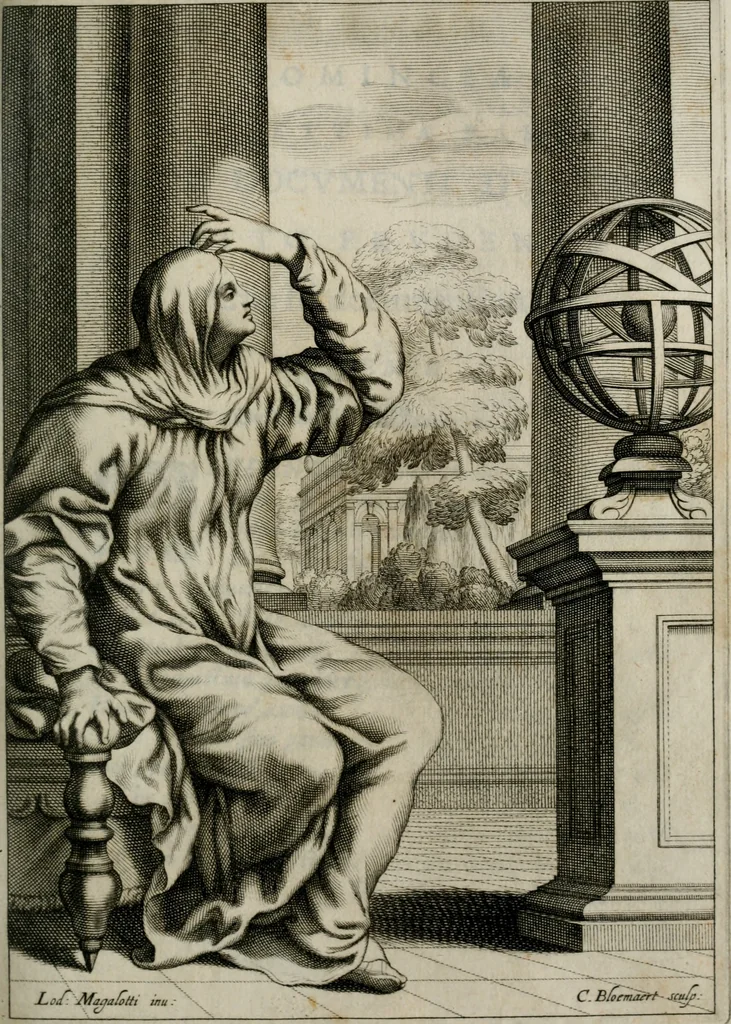 An illustration from Documenti d'amore, 1640, leaf 274