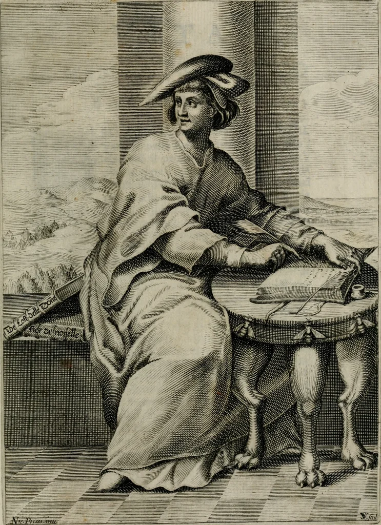 An illustration from Documenti d'amore, 1640, leaf 30