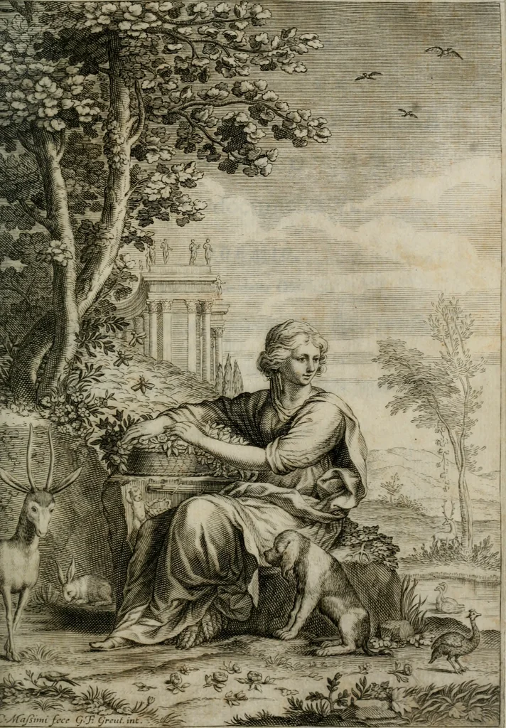 An illustration from Documenti d'amore, 1640, leaf 356