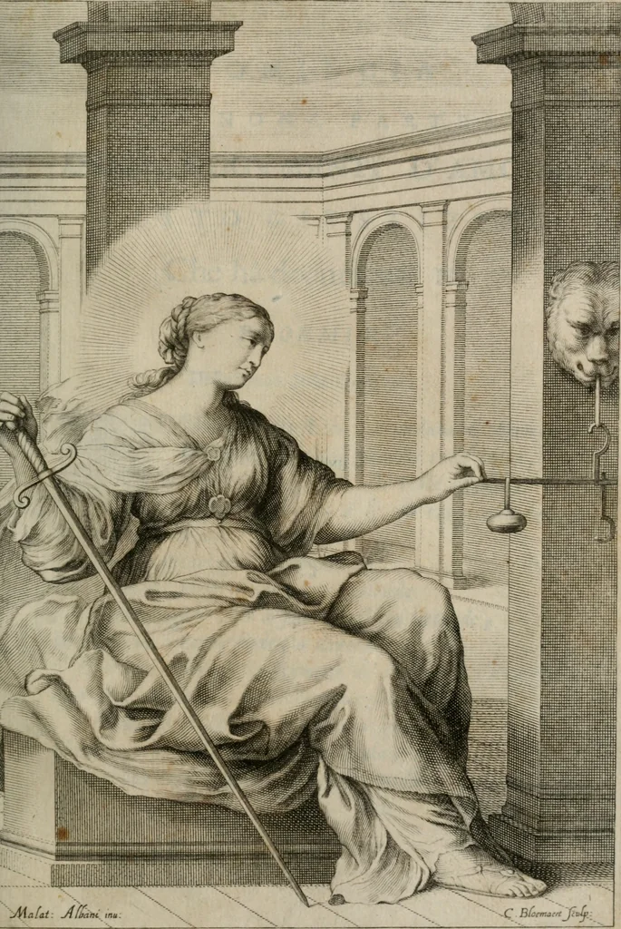 An illustration from Documenti d'amore, 1640, leaf 368