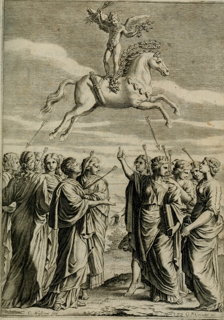 An illustration from Documenti d'amore, 1640, leaf 406