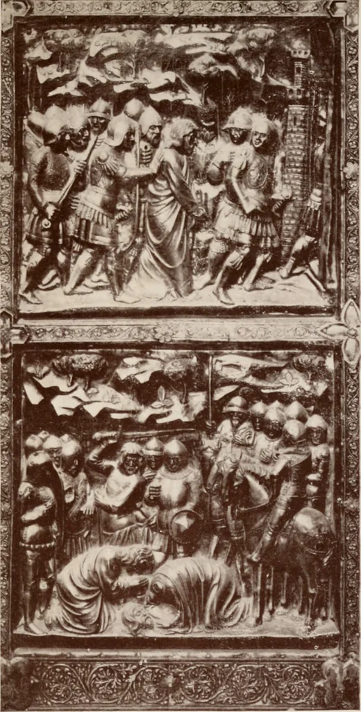 An illustration from Documenti toscani per la storia dell'arte, 1910, leaf 164