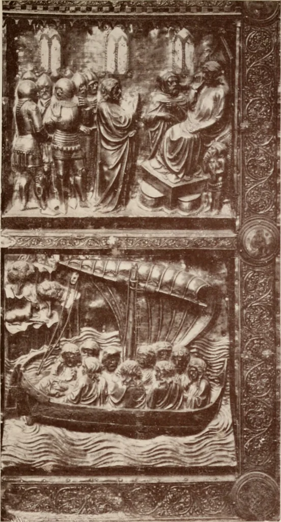 An illustration from Documenti toscani per la storia dell'arte, 1910, leaf 172