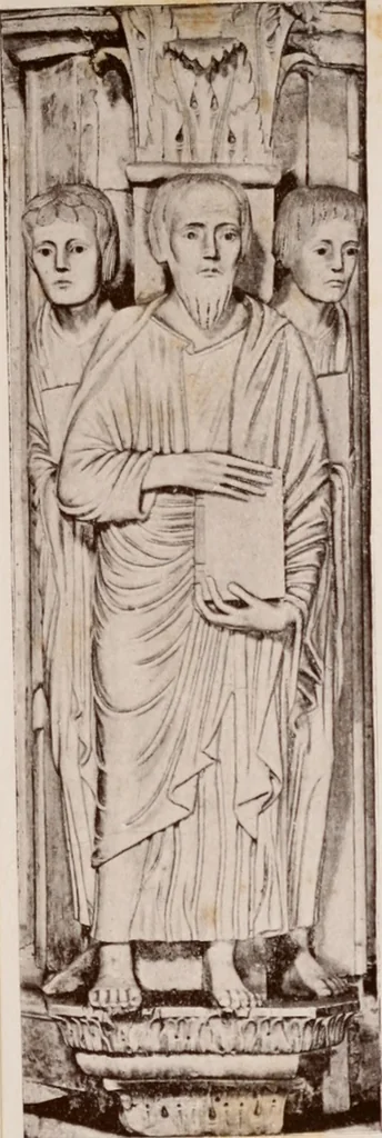 An illustration from Documenti toscani per la storia dell'arte, 1910, leaf 36