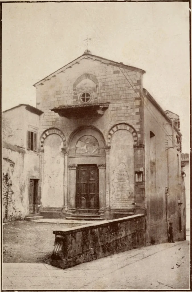 An illustration from Documenti toscani per la storia dell'arte, 1910, leaf 68