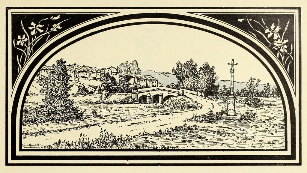 An illustration from Documents sur la sculpture religieuse du pays Joinvillois et de la Hte-Marne : Croix et Dieux de pitié, 1903, leaf 141
