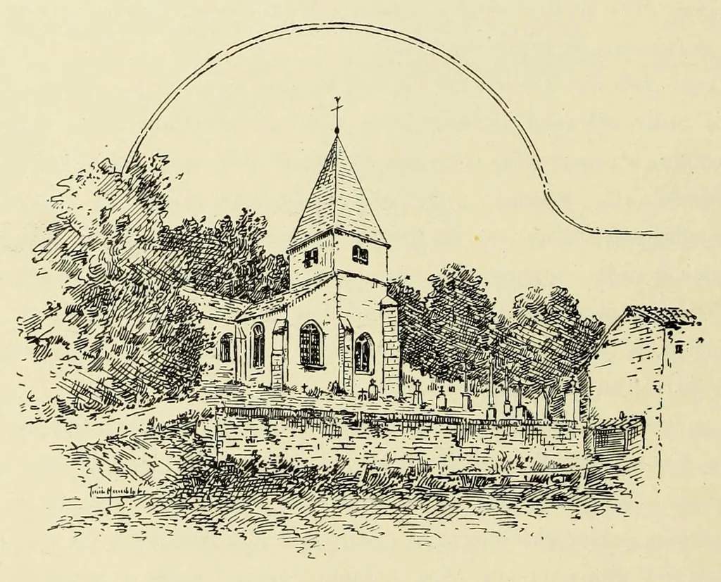 An illustration from Documents sur la sculpture religieuse du pays Joinvillois et de la Hte-Marne : Croix et Dieux de pitié, 1903, leaf 158