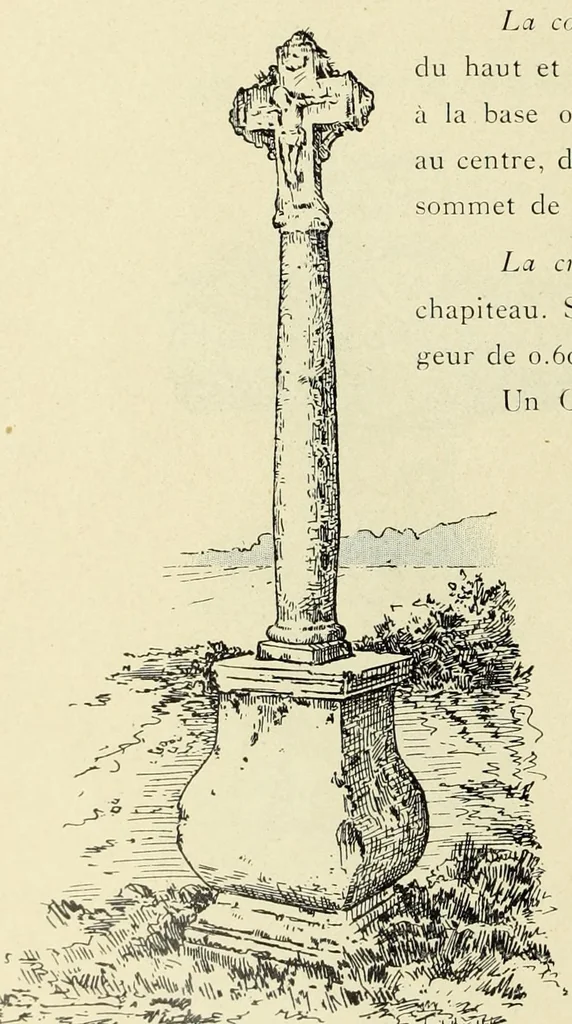 An illustration from Documents sur la sculpture religieuse du pays Joinvillois et de la Hte-Marne : Croix et Dieux de pitié, 1903, leaf 52