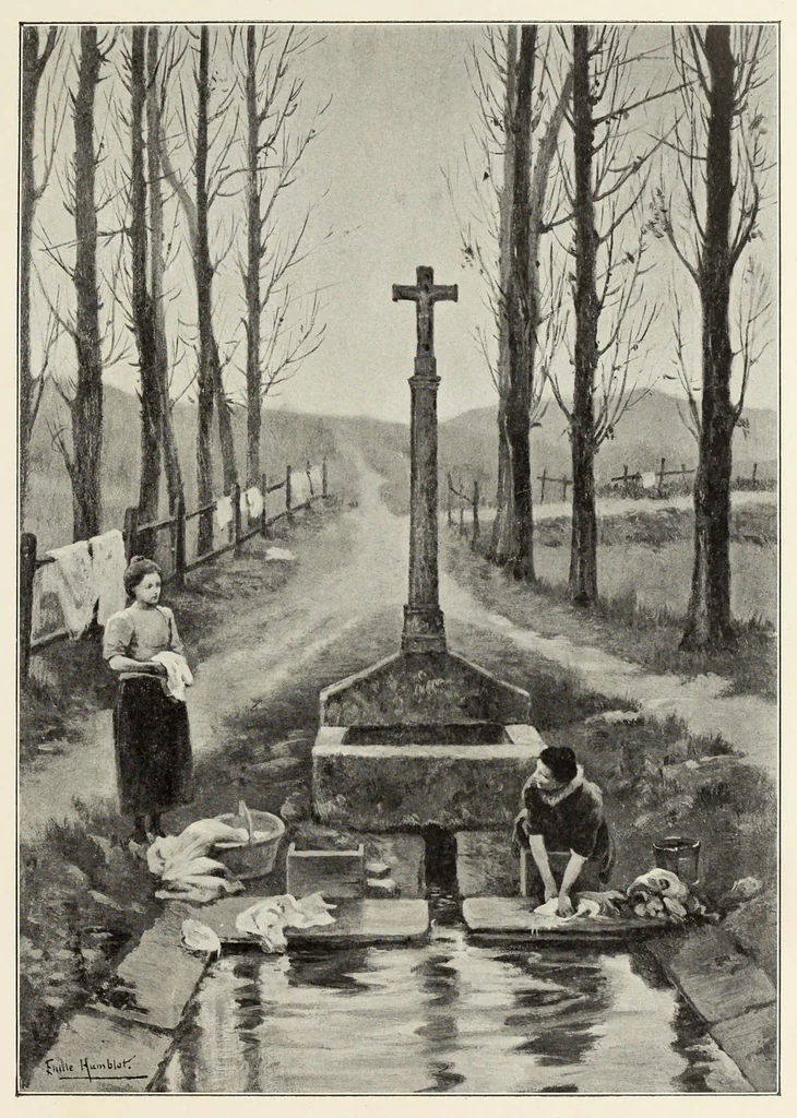 An illustration from Documents sur la sculpture religieuse du pays Joinvillois et de la Hte-Marne : Croix et Dieux de pitié, 1903, leaf 65