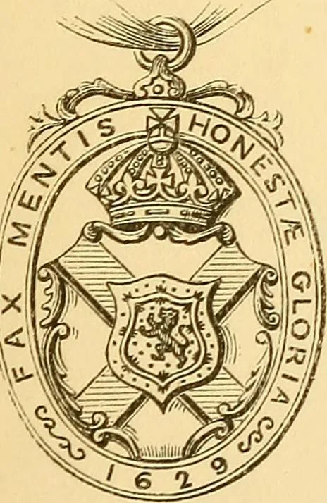 An illustration from Dod's peerage, baronetage and knightage, of Great Britain and Ireland, for ... : including all the titled classes, 1866, leaf 20
