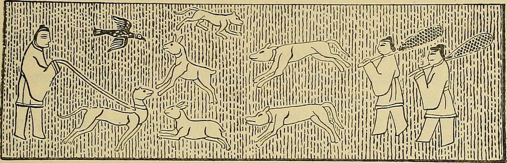 An illustration from Dogs of China & Japan in nature and art, 1921, leaf 110