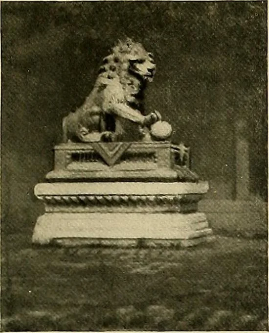 An illustration from Dogs of China & Japan in nature and art, 1921, leaf 148
