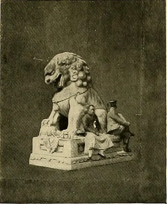An illustration from Dogs of China & Japan in nature and art, 1921, leaf 148