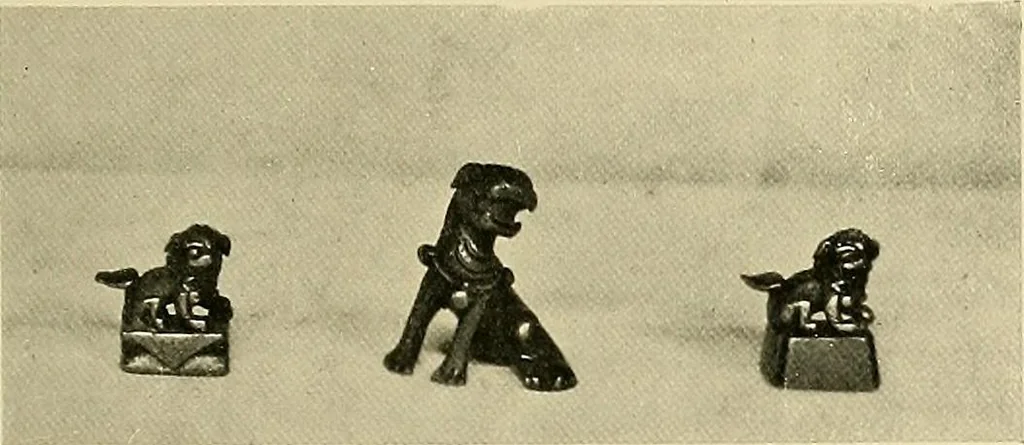 An illustration from Dogs of China & Japan in nature and art, 1921, leaf 148