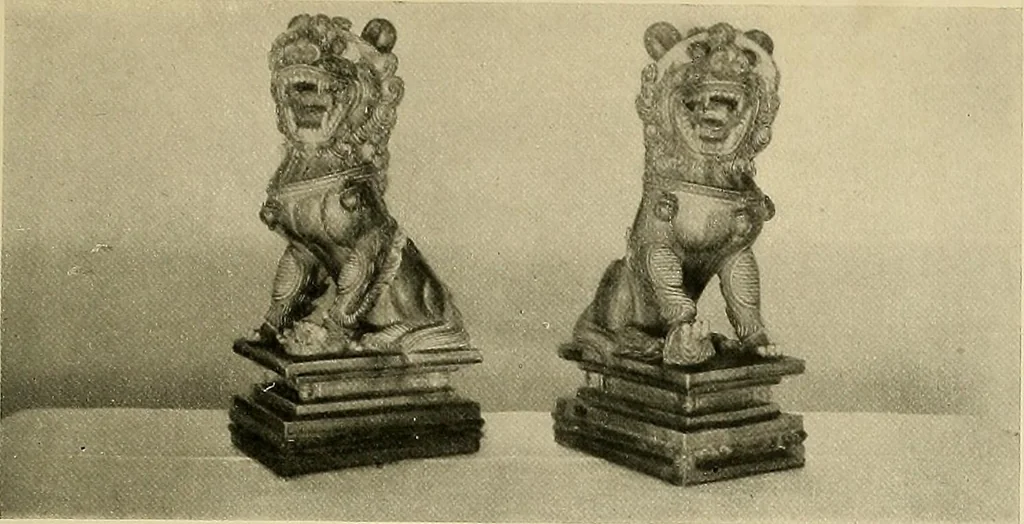 An illustration from Dogs of China & Japan in nature and art, 1921, leaf 160