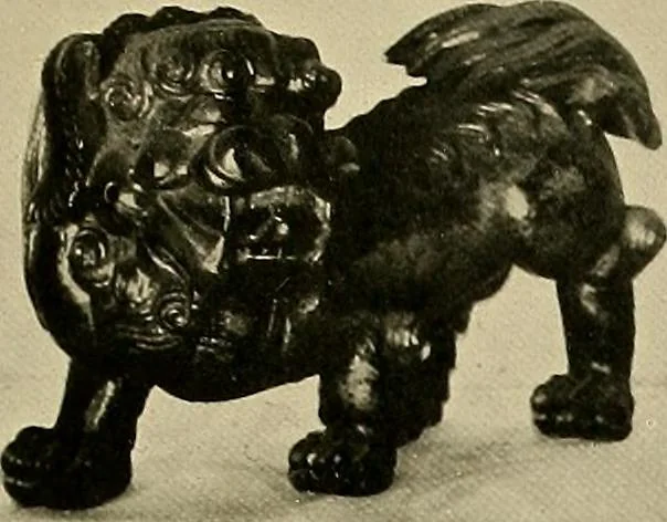 An illustration from Dogs of China & Japan in nature and art, 1921, leaf 164