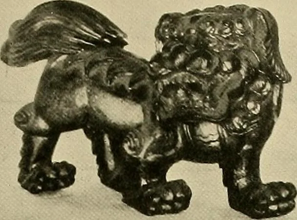 An illustration from Dogs of China & Japan in nature and art, 1921, leaf 164