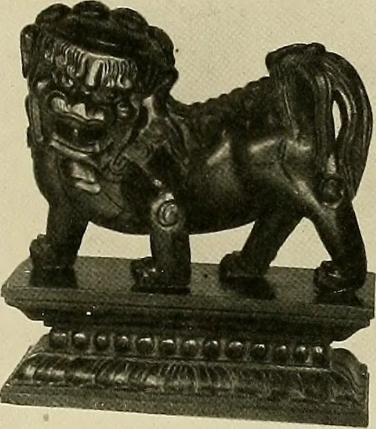 An illustration from Dogs of China & Japan in nature and art, 1921, leaf 164