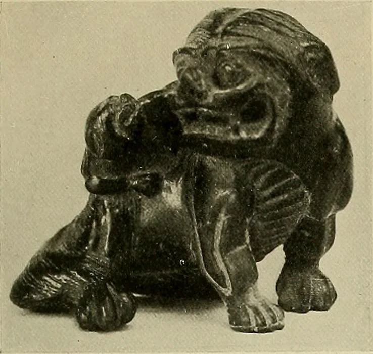An illustration from Dogs of China & Japan in nature and art, 1921, leaf 170