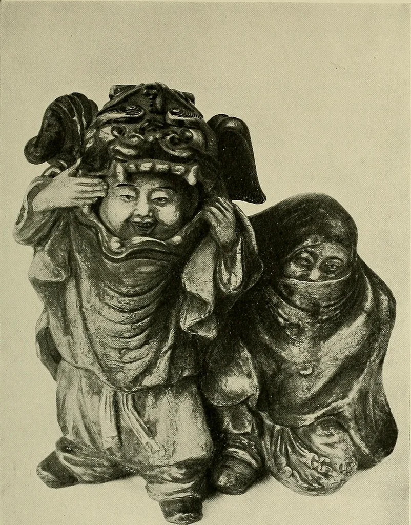 An illustration from Dogs of China & Japan in nature and art, 1921, leaf 190