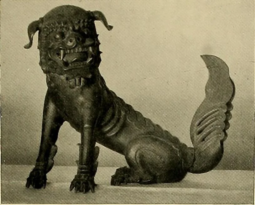 An illustration from Dogs of China & Japan in nature and art, 1921, leaf 198