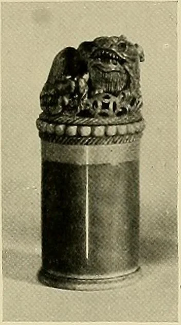 An illustration from Dogs of China & Japan in nature and art, 1921, leaf 198